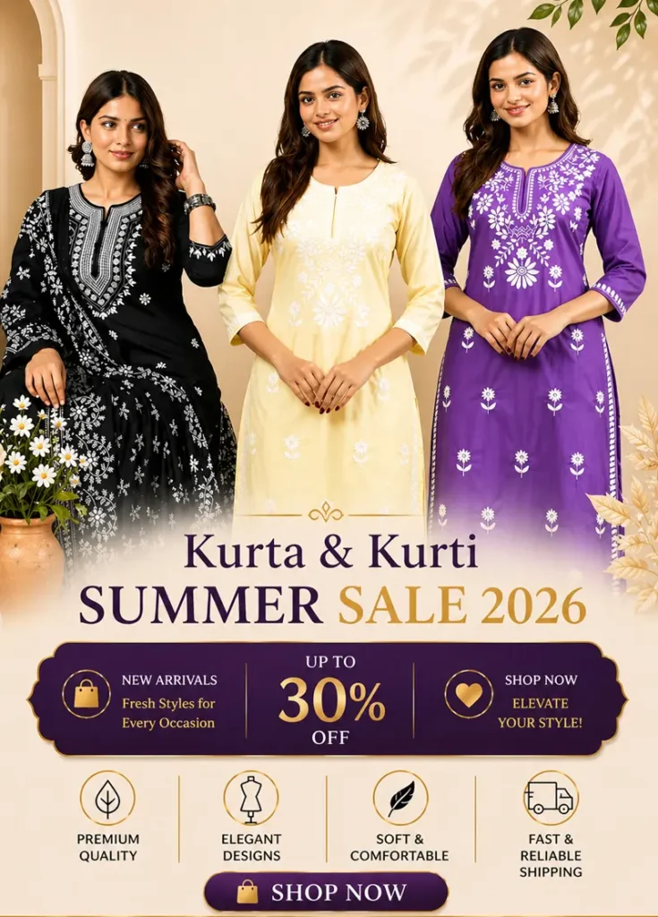 kurta sets for women banner